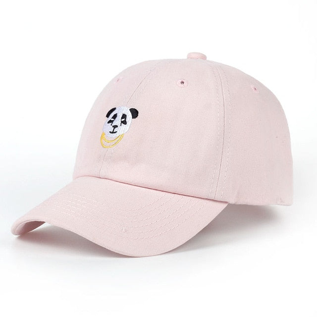 VORON New Panda Gold Chains Baseball Cap