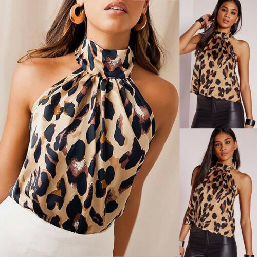 Women Blouses Sexy Leopard Print
