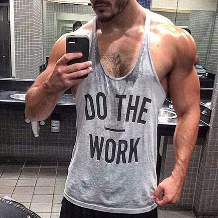 Men Muscle Gyms Workout Tank Tops