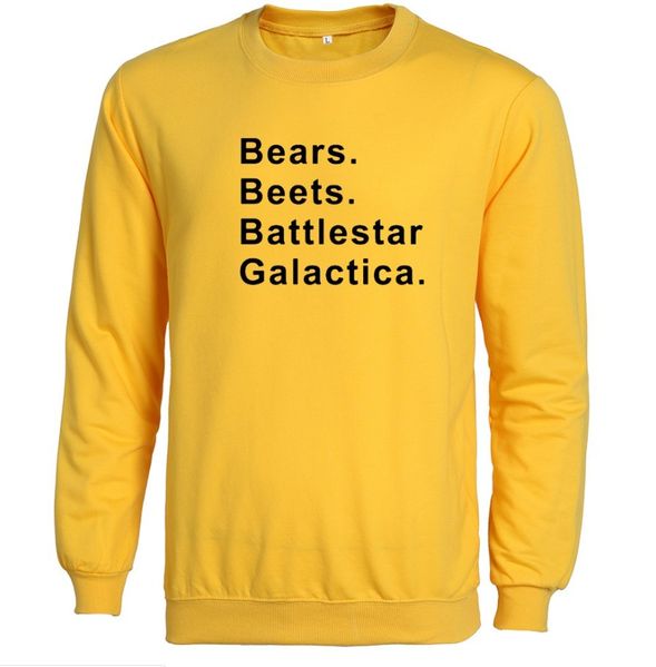 Unisex Bears, Beets, Battlestar Galactica Sweatshirts