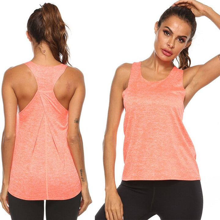 Summer Womens Sports Back Running Vest