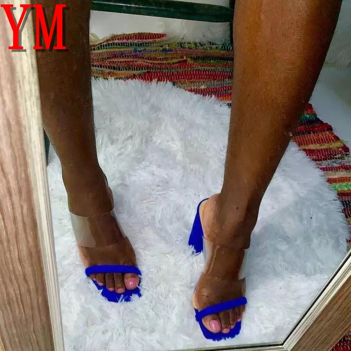 Women Transparent PVC Sandals