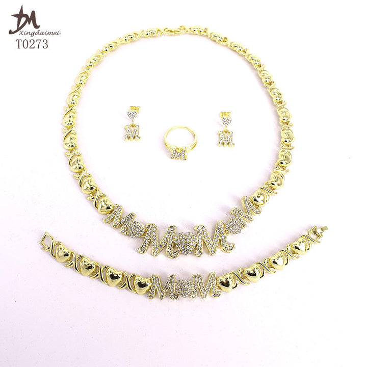 18K Gold-plated MOM's Jewelry Set