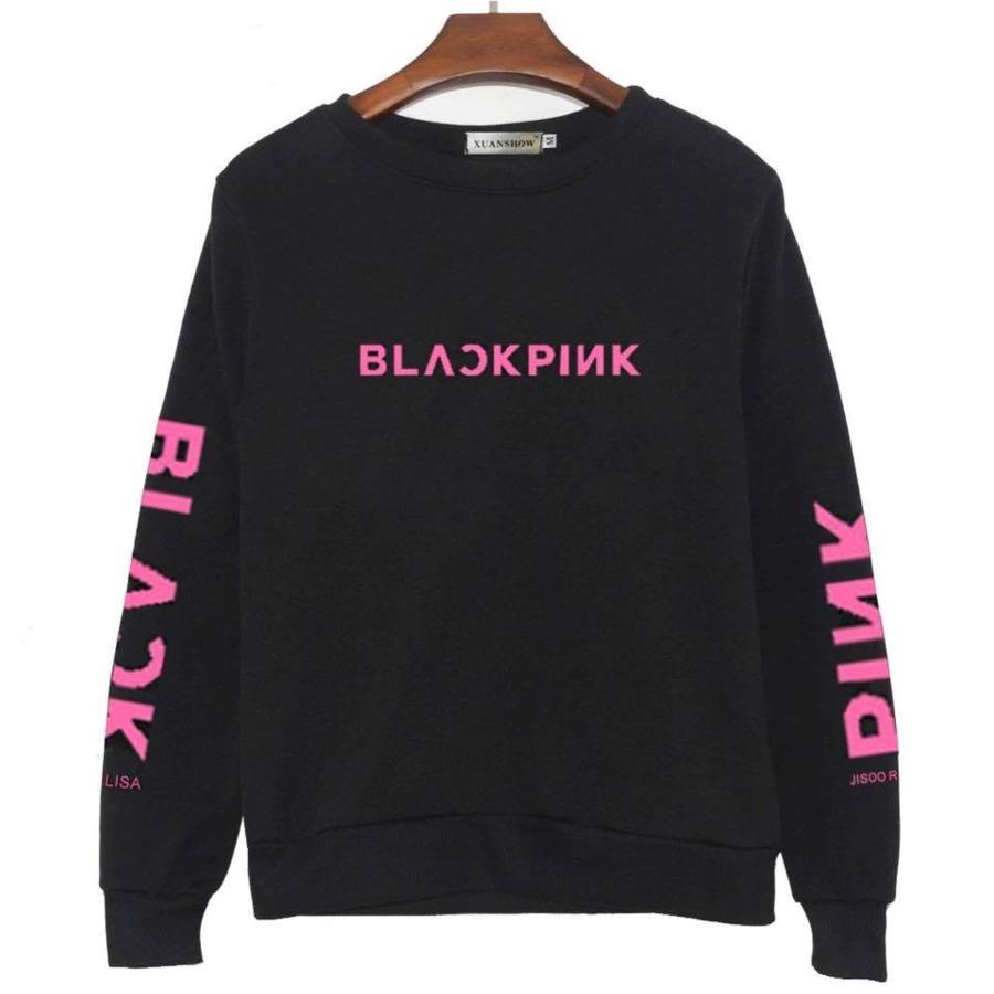 Black Pink on My Sleeves Sweater