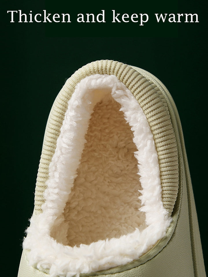 Waterproof Warm Fur Slippers
