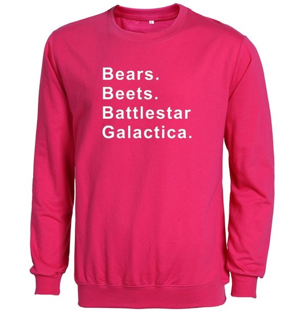 Unisex Bears, Beets, Battlestar Galactica Sweatshirts