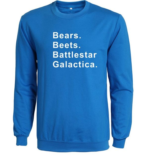 Unisex Bears, Beets, Battlestar Galactica Sweatshirts