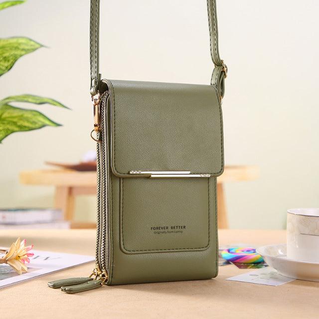 Buylor Soft Leather Crossbody Shoulder Bag