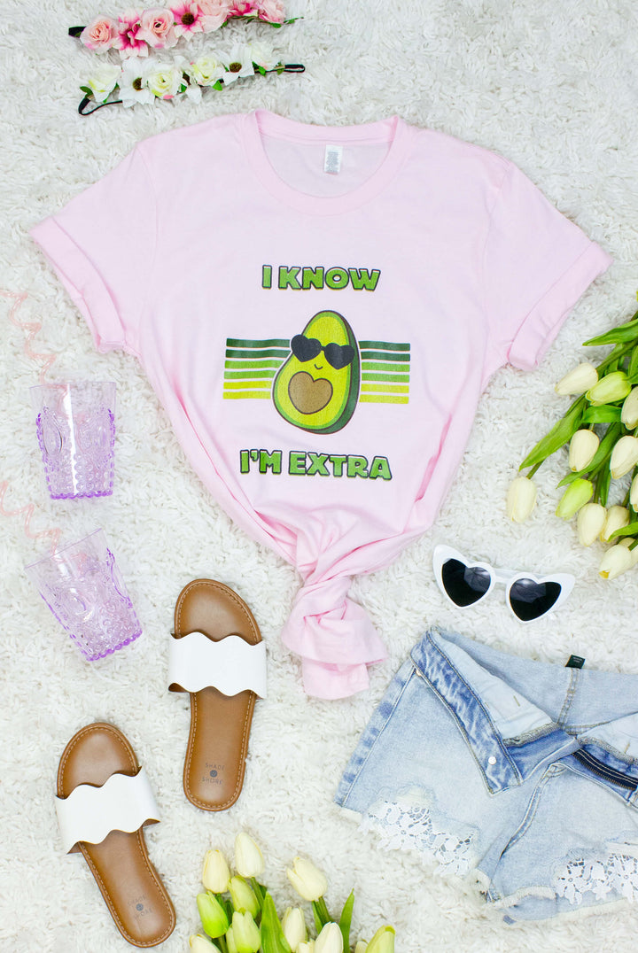 Guacin Down The Aisle Tee | I Know I'm Extra Avocado Tee