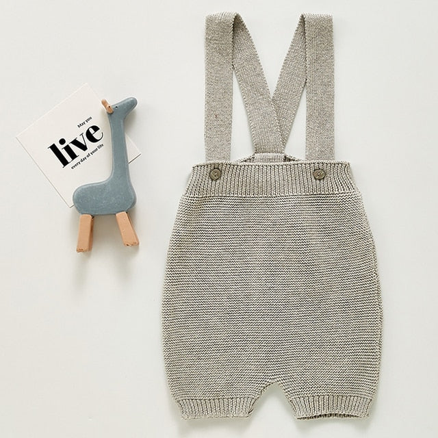 Knitted Baby Romper