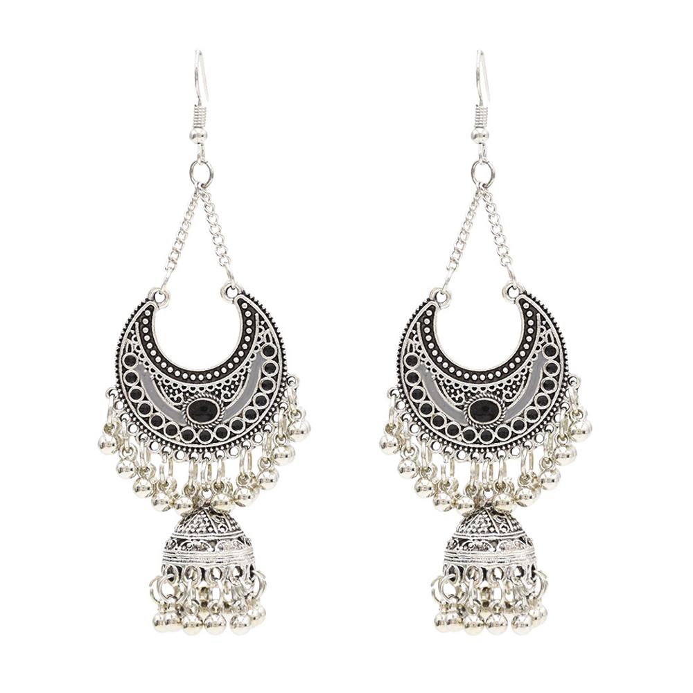 Egypt Vintage Silver Alloy Earrings for Women