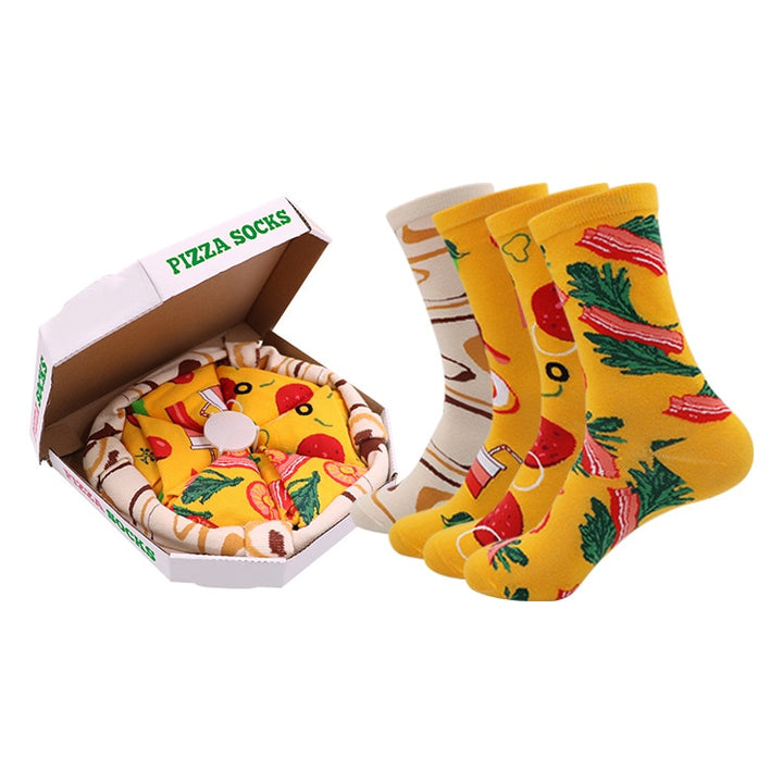 Cozy Pizza Socks
