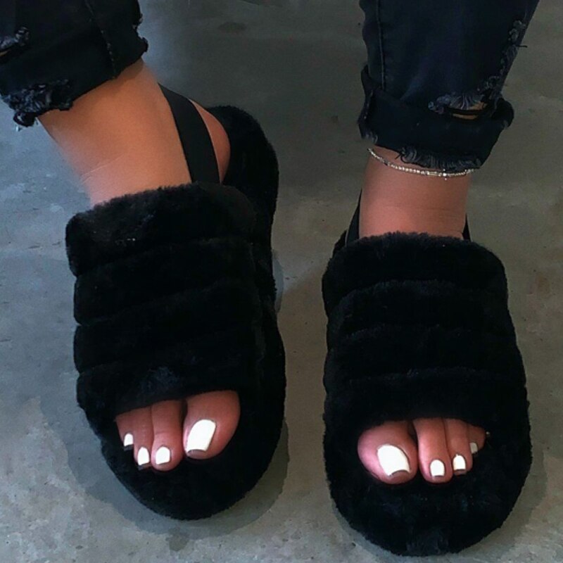 Women Furry Slippers