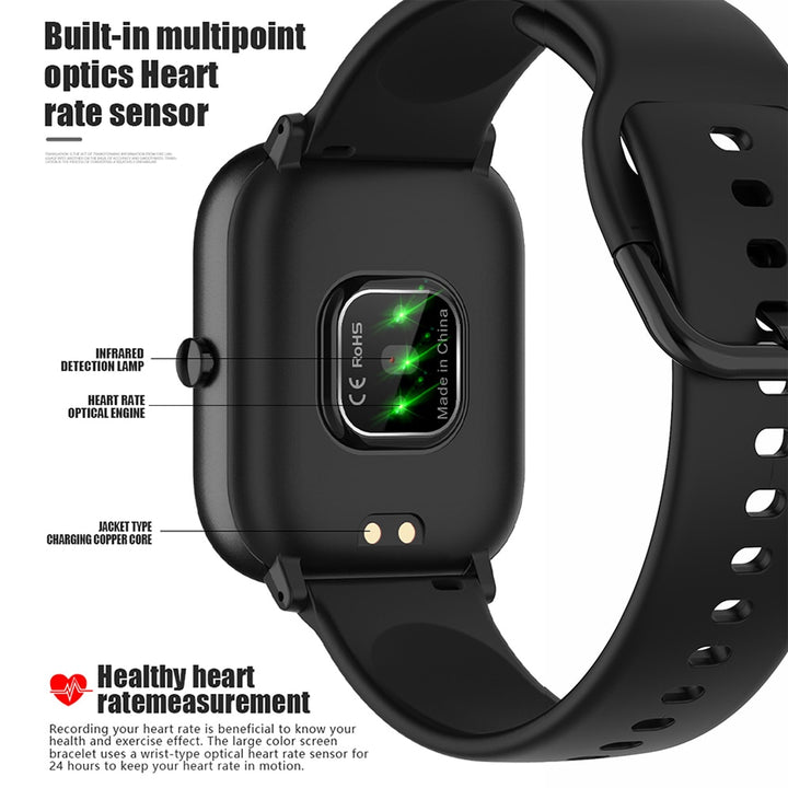 1.4 Inch Smartwatch Men Full Touch Multi-Sport Mode